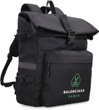 Load image into Gallery viewer, Logo detail nylon backpack
