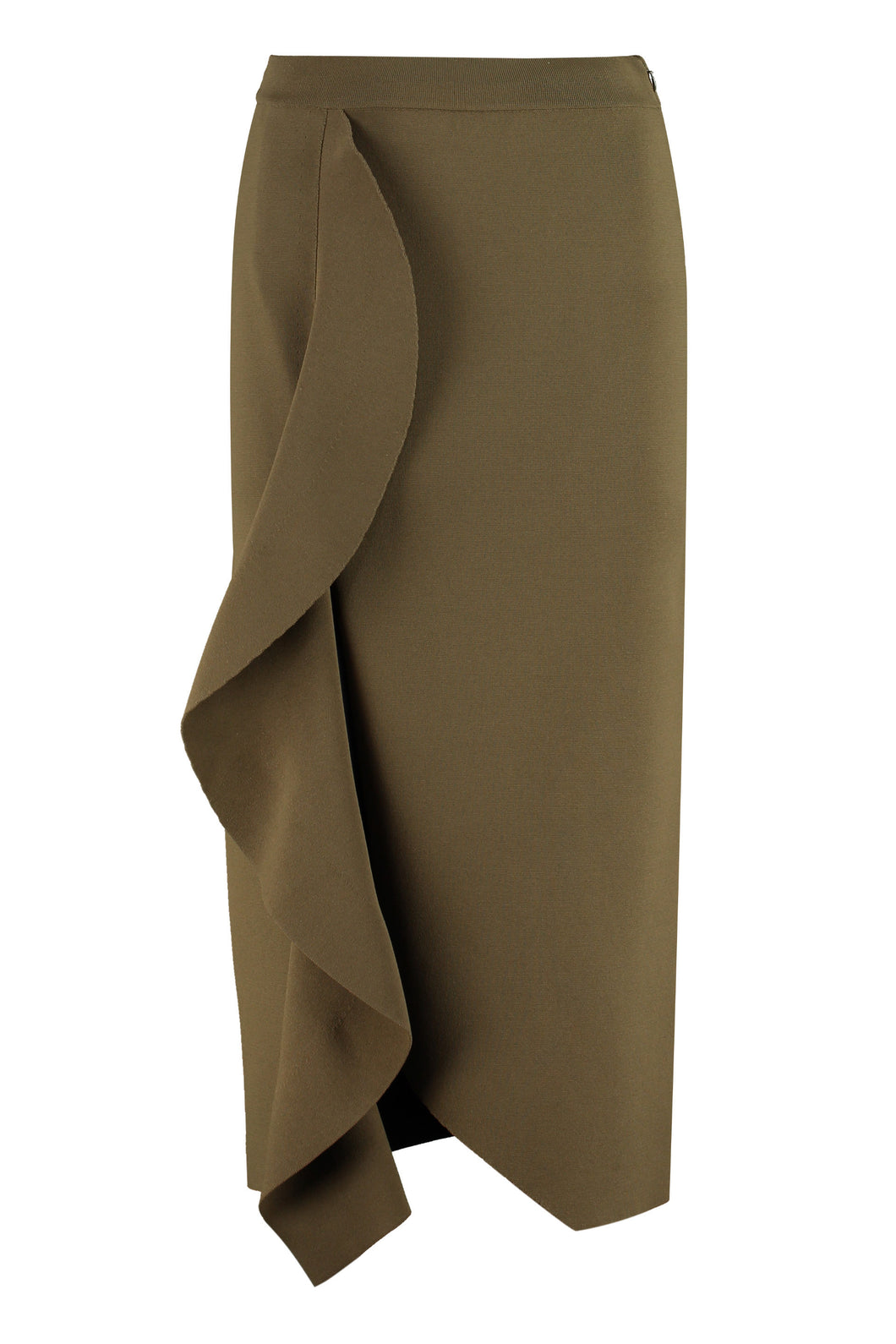 Asymmetric skirt