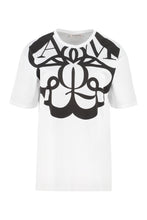 Load image into Gallery viewer, Cotton crew-neck T-shirt
