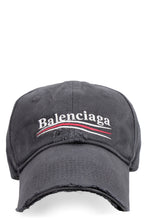 Load image into Gallery viewer, Baseball hat with flat visor
