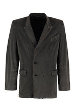 Load image into Gallery viewer, Jersey jacket with worn-out effect
