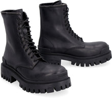 Load image into Gallery viewer, Strike leather ankle boots
