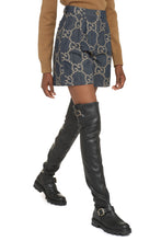 Load image into Gallery viewer, High-rise cut-off denim shorts
