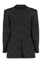 Load image into Gallery viewer, Cotton blend single-breast jacket
