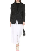 Load image into Gallery viewer, Cotton blend single-breast jacket

