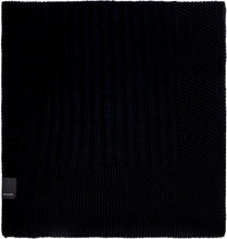 Load image into Gallery viewer, Knitted wool scarf - Black Label
