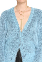Load image into Gallery viewer, Wool blend knit cardigan
