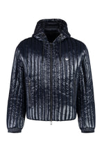 Load image into Gallery viewer, Hooded nylon down jacket
