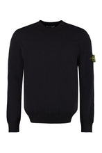 Load image into Gallery viewer, Wool-blend crew-neck sweater
