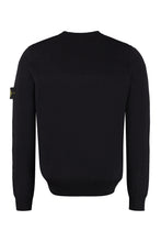 Load image into Gallery viewer, Wool-blend crew-neck sweater
