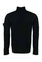 Load image into Gallery viewer, Ribbed wool turtleneck sweater
