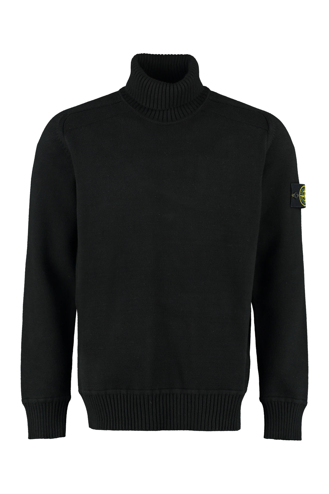 Long sleeve cotton turtleneck