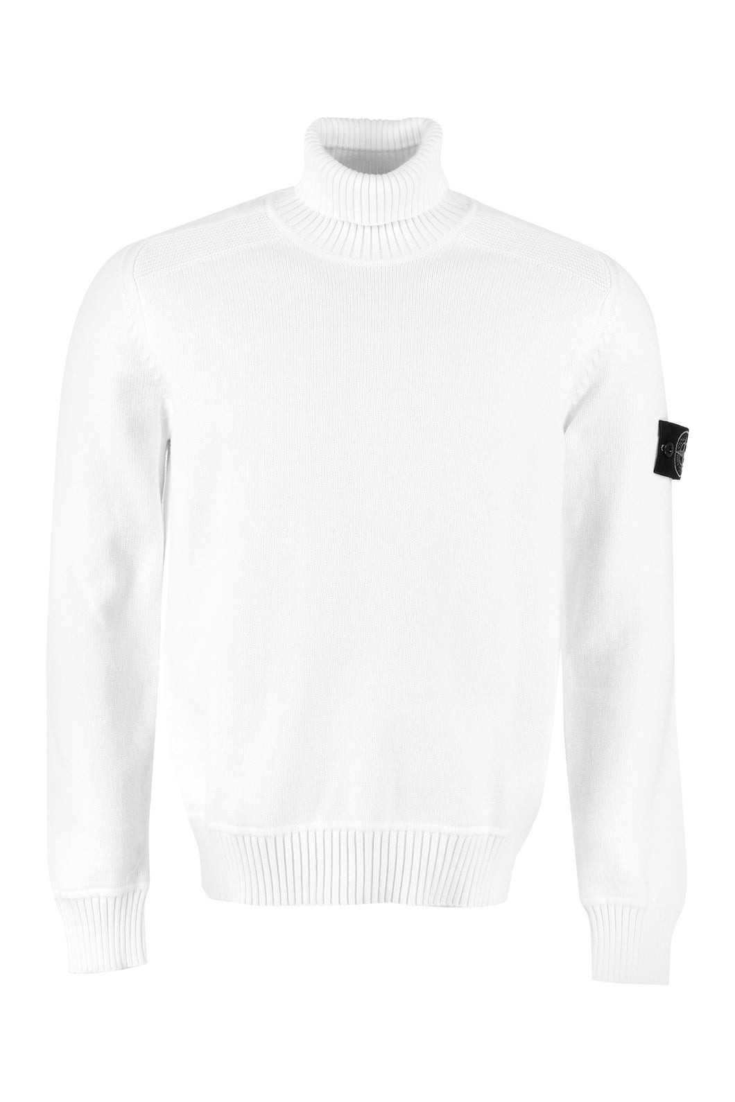Long sleeve cotton turtleneck