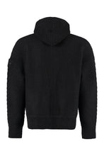 Load image into Gallery viewer, Shadow Project - Hooded full-zip cardigan

