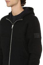 Load image into Gallery viewer, Shadow Project - Hooded full-zip cardigan

