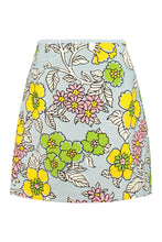 Load image into Gallery viewer, Floral print mini skirt
