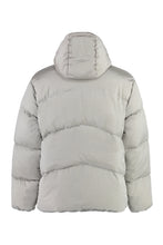 Load image into Gallery viewer, Hooded nylon down jacket
