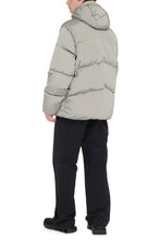 Load image into Gallery viewer, Hooded nylon down jacket
