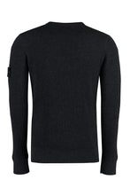 Load image into Gallery viewer, Virgin wool crew-neck sweater

