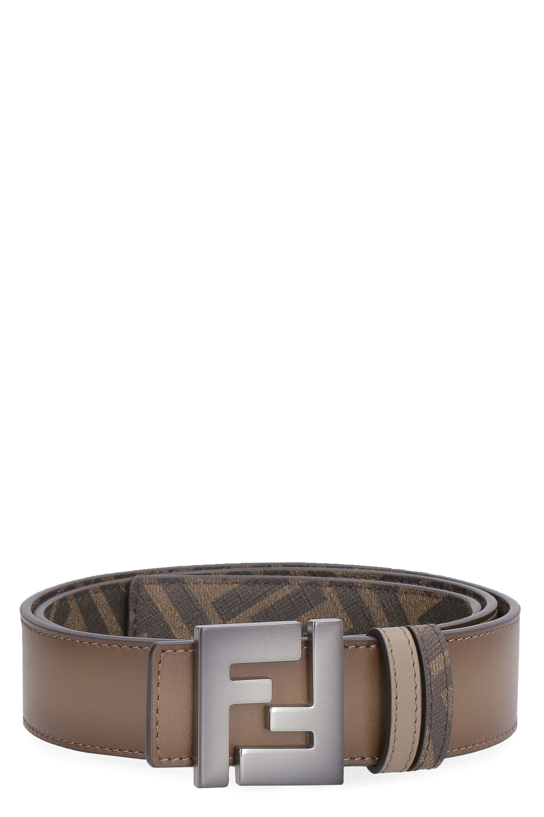 Reversible leather belt