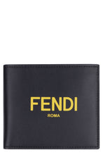 Load image into Gallery viewer, Leather flap-over wallet

