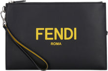 Load image into Gallery viewer, Logo print flat pouch
