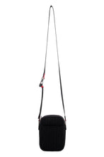 Load image into Gallery viewer, Leather and nylon messenger bag
