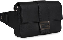 Load image into Gallery viewer, Baguette Regular leather belt bag with logo
