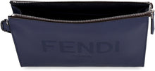 Load image into Gallery viewer, Matte leather flat pouch
