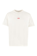 Load image into Gallery viewer, Logo print cotton T-shirt
