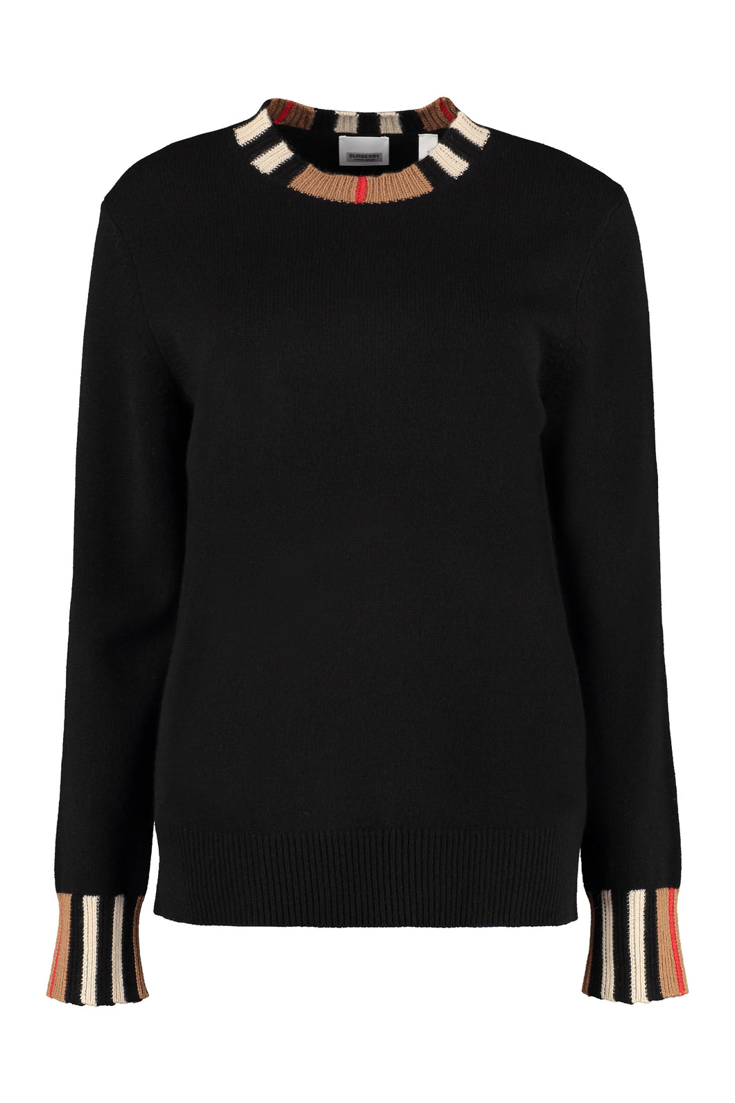 Crew-neck cashmere sweater
