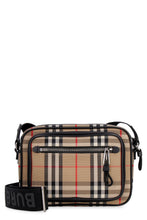 Load image into Gallery viewer, Messenger bag with check motif
