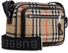 Load image into Gallery viewer, Messenger bag with check motif
