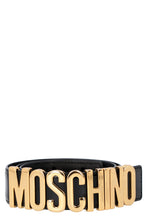 Load image into Gallery viewer, Logo buckle leather belt

