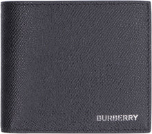 Load image into Gallery viewer, Leather flap-over wallet

