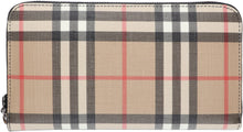 Load image into Gallery viewer, Checkered fabric wallet
