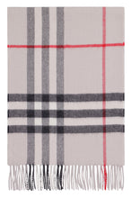 Load image into Gallery viewer, Checked cashmere scarf
