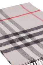 Load image into Gallery viewer, Checked cashmere scarf
