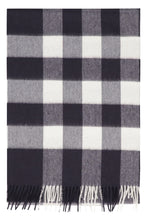 Load image into Gallery viewer, Checked cashmere scarf

