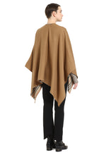 Load image into Gallery viewer, Wool cape coat
