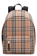 Load image into Gallery viewer, Vintage check nylon backpack
