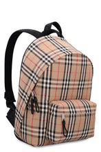 Load image into Gallery viewer, Vintage check nylon backpack
