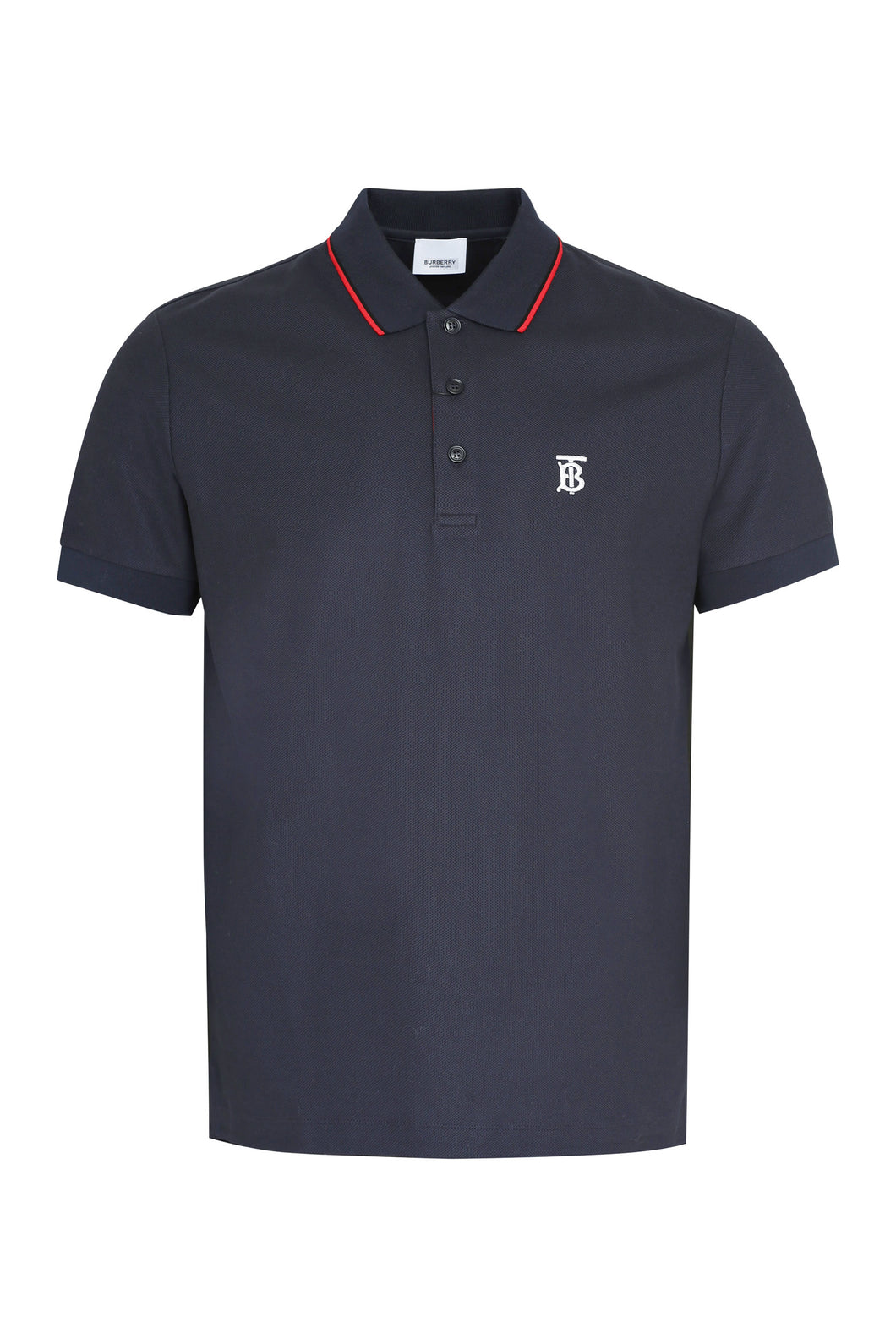 Cotton piqué polo shirt