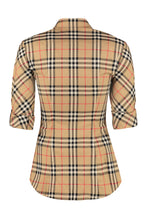 Load image into Gallery viewer, Check print cotton shirt
