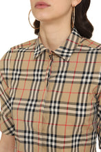 Load image into Gallery viewer, Check print cotton shirt
