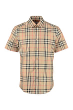 Load image into Gallery viewer, Short sleeves cotton shirt
