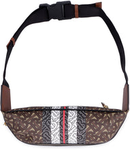 Load image into Gallery viewer, Canvas and leather belt bag
