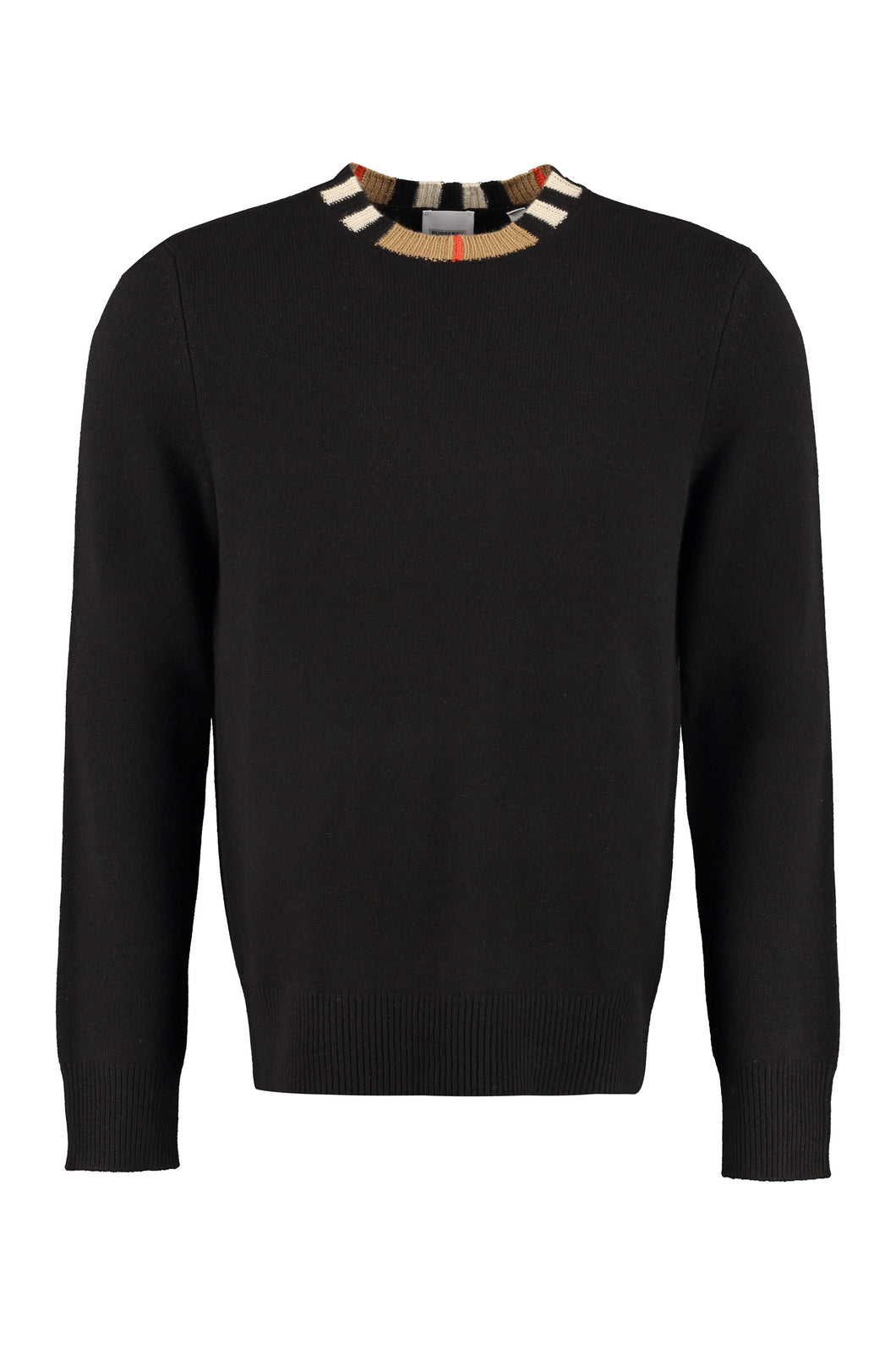 Crew-neck cashmere sweater