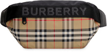 Load image into Gallery viewer, Vintage check nylon belt bag
