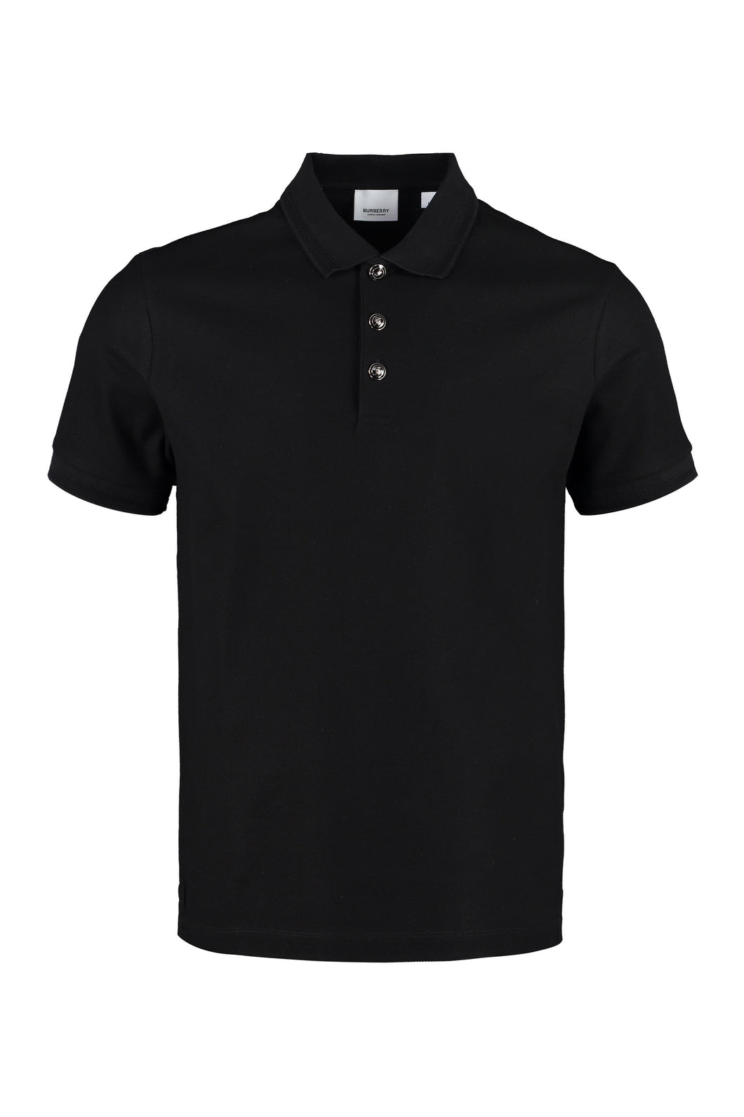 Cotton piqué polo shirt